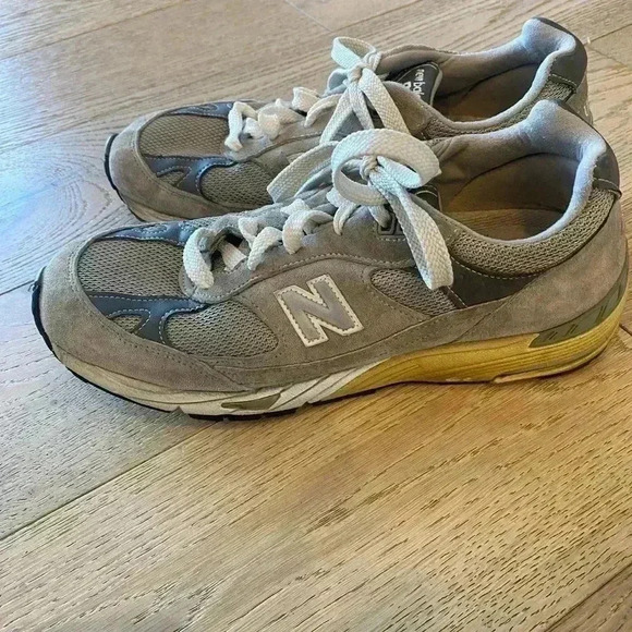 New Balance 991 W991GL Gray Made In USA WOmens's Size 10 - Picture 3 of 6